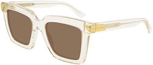 Bottega Veneta Square Sunglasses BV1005S 005 Transparent Beige 53mm 1005