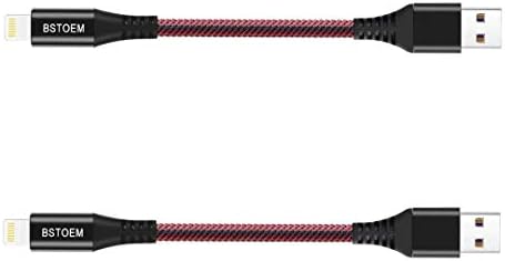 Short Lightning Cable 2Pack 7Inch USB Charging Cord for Apple,for iPhone Charger 14/13/12 Pro/11/Xs Max/Xr/X/8/7/6/6s Plus/SE/5c/5s/5,for iPad Air/Mini