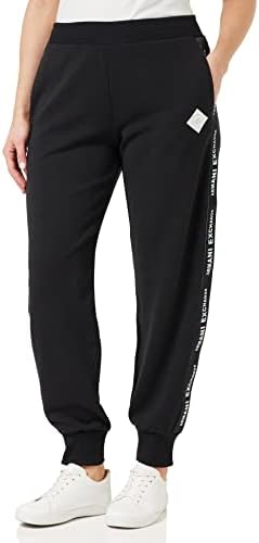 A｜X ARMANI EXCHANGE Women's Logo Tape Oversized Sweatpant