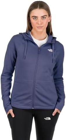 THE NORTH FACE Women's Eco Ridge Reardon Full Zip Hoodie, Cave Blue, X-Large