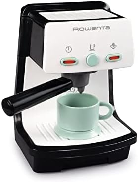 Smoby - Rowenta Espresso - Children's Coffee Machine - Imitation Toy - Sound and Light Functions - 310597 Black