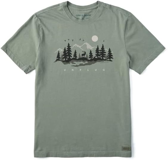 Life is Good Men's Short Sleeve Crusher Tee