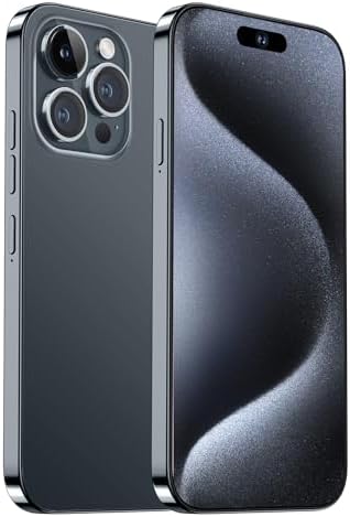 WV LeisureMaster A15 Pro Max Cell Phone,8GB+512GB Ultra Memory Unlocked Phone,Android 13.0 Smartphone,6800 mAh Battey,6.82-inch HD Screen,Dual SIM, Dual Standby,108MP Camera, 5G Phone.(Black)