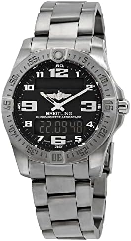 Breitling Aerospace EVO Alarm Chronograph Quartz Analog-Digital Men's Watch E79363101B1E1