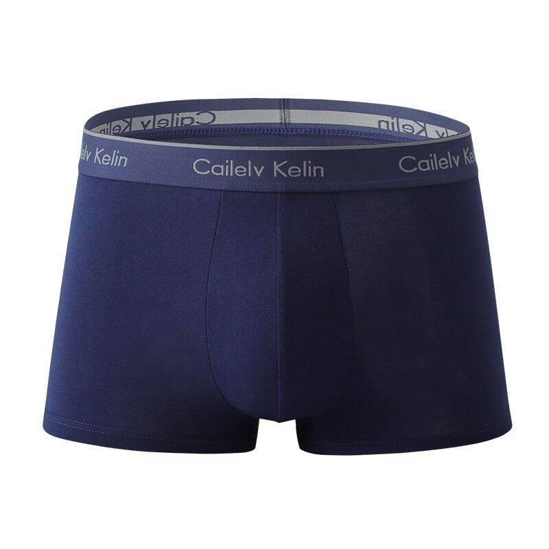 CK & JAV Men Underwear Pure Cotton Boys Style Flat Underwear Boxer Shorts Men's Sports Gift Box Magnetic Therapy Mid-Waist High Elastic