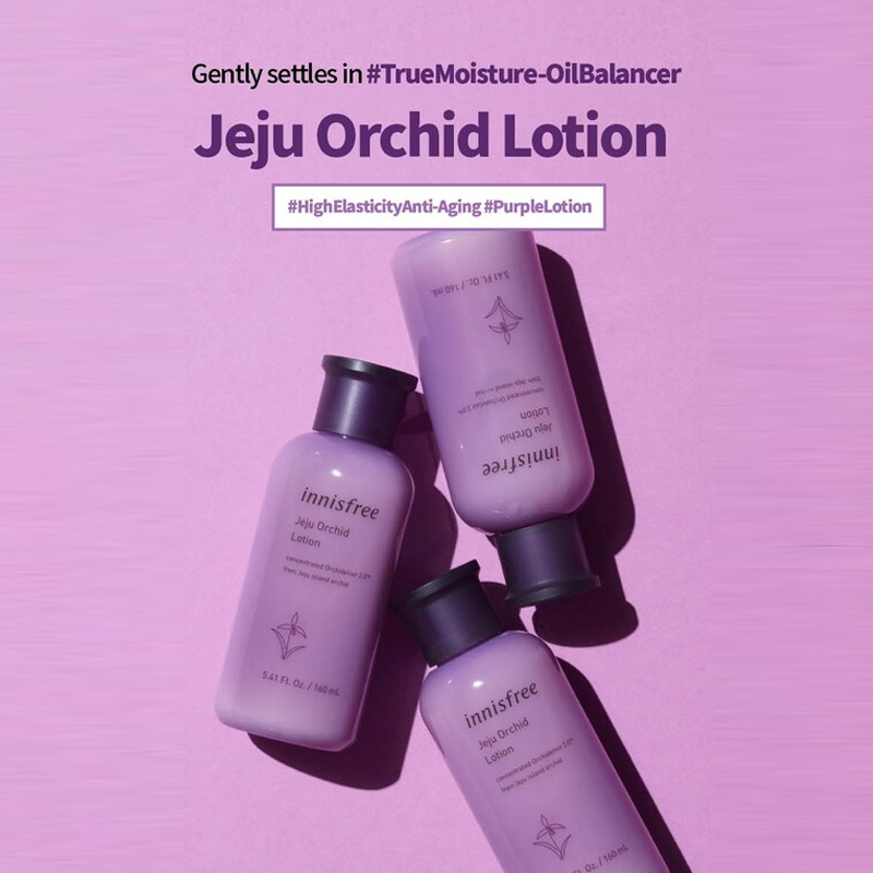 innisfree Jeju Orchid Lotion 160ml K beauty moisturizer for skin