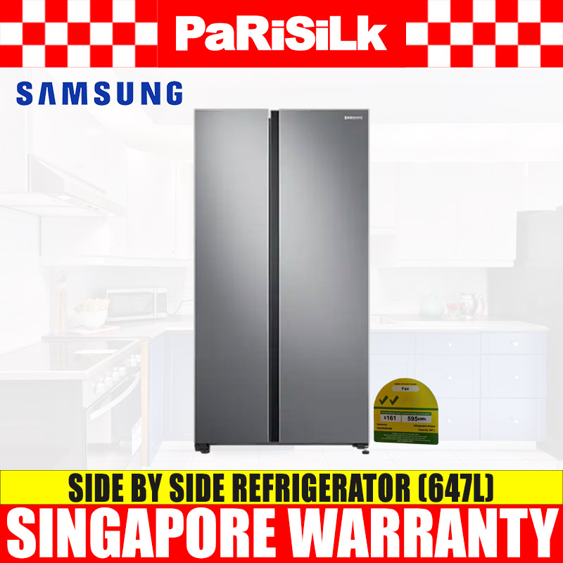 (Bulky) Samsung RS62R5004M9/SS Side by Side Refrigerator (647L), 2 Ticks