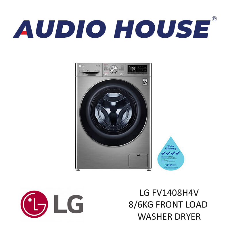 [BULKY] LG FV1408H4V 8/6KG FRONT LOAD WASHER DRYER ***2 YEARS WARRANTY BY LG***