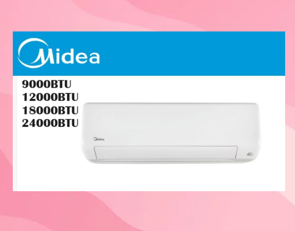 Midea  All EASY PRO inverter air conditioner SYSTEM 1/SINGLE SPLIT  R32 aircon 9k/12K/18K/24K BTU with installation