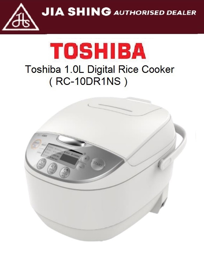 Toshiba 1.0L Digital Rice Cooker (RC-10DR1NS)